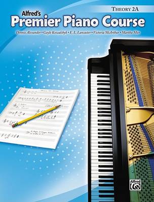 Book cover for Alfred's Premier Piano Course Theory 2A