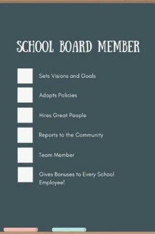 Cover of School Board Member