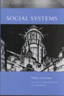 Book cover for Social Systems