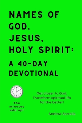 Book cover for Names of God, Jesus, Holy Spirit