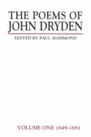 Cover of The Poems of John Dryden: Volume One
