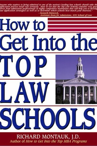 Cover of How Get in Top Law Schools