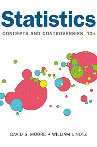 Cover of Loose-Leaf Version for Statistics: Concepts and Controversies