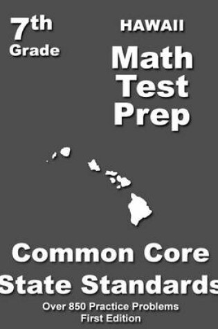 Cover of Hawaii 7th Grade Math Test Prep