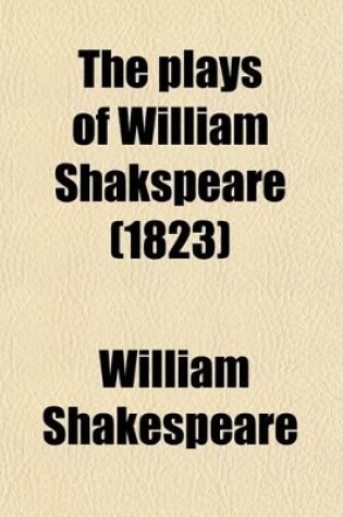 Cover of The Plays of William Shakspeare (1823)