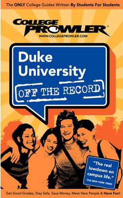 Book cover for Duke University