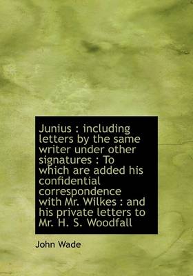 Book cover for Junius