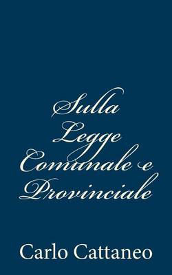 Book cover for Sulla Legge Comunale e Provinciale