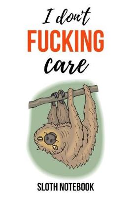 Book cover for I Don't Fucking Care