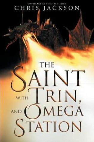 Cover of The Saint with Trin, and Omega Station