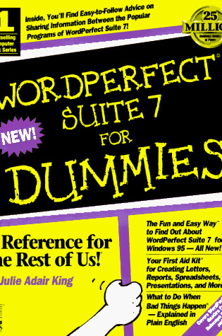 Cover of WordPerfect 7 Suite for Windows '95 For Dummies