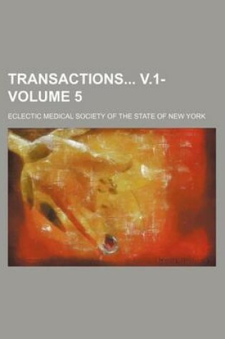 Cover of Transactions V.1- Volume 5