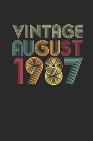 Cover of Vintage August 1987