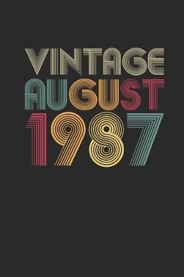 Book cover for Vintage August 1987