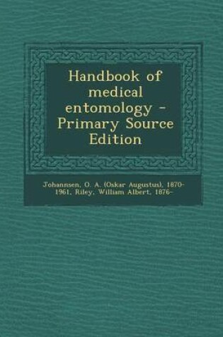 Cover of Handbook of Medical Entomology