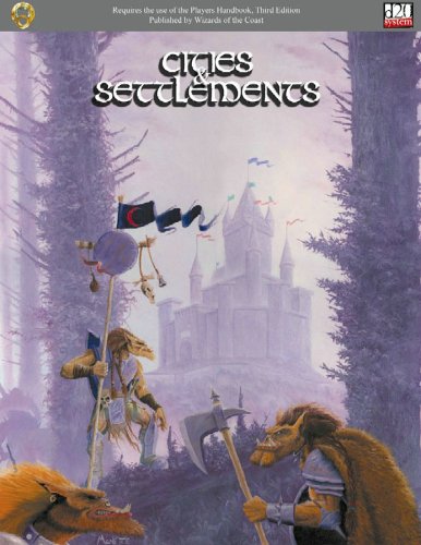 Book cover for Cities & Settlements (D20)