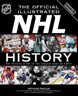 Book cover for The Official Illustrated NHL History