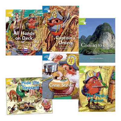 Book cover for Learn at Home:Pirate Cove Year 1 Pack (6 fiction books)
