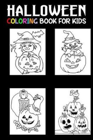 Cover of Halloween Coloring Book for Kids