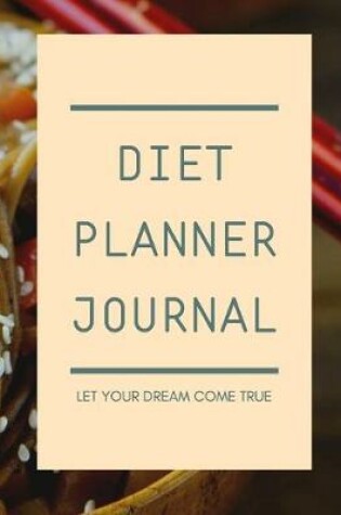 Cover of Diet Planner Journal