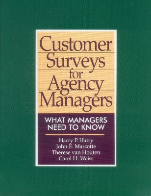 Book cover for Customer Surveys for Agency Managers