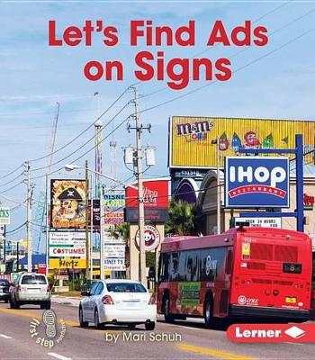 Book cover for Let's Find Ads on Signs