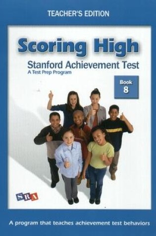 Cover of Scoring High on SAT, Teacher Edition Grade 8