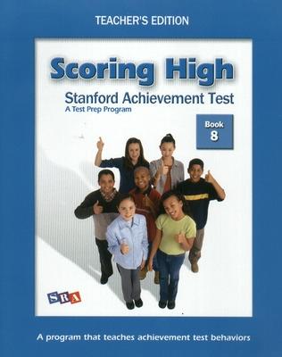 Cover of Scoring High on SAT, Teacher Edition Grade 8