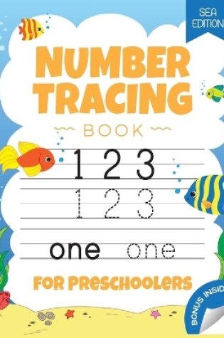 Cover of Number Tracing Book for Preschoolers