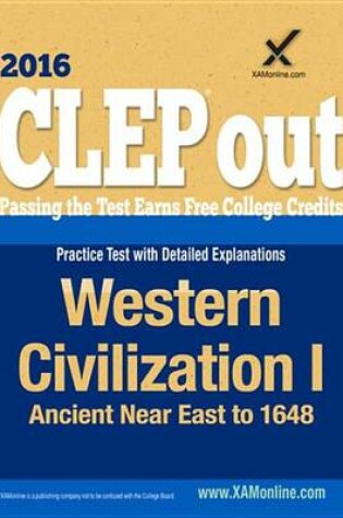 Cover of CLEP Western Civilization I