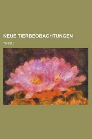 Cover of Neue Tierbeobachtungen