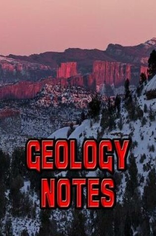 Cover of Geology Notes