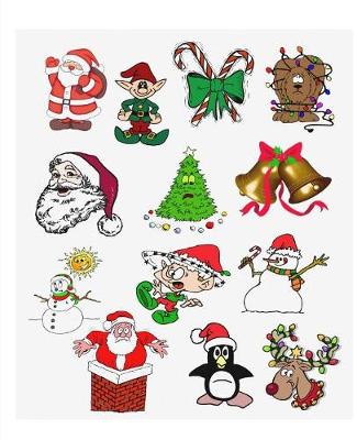 Book cover for Christmas Image Assortment Composition Book 130 Pages