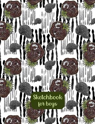 Book cover for Sketchbook for Boys-Art Paper Kids-Sketch Book Boy- Kids Sketch Pads for Drawing-Sketch Book 8x5-Drawing Pad Boys-Sketch Paper Kids- Notepad Drawing