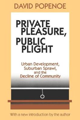 Book cover for Private Pleasure, Public Plight