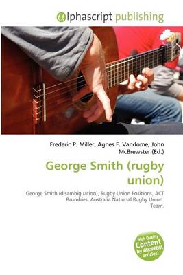 Cover of George Smith (Rugby Union)
