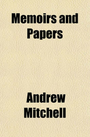 Cover of Memoirs and Papers (Volume 2)