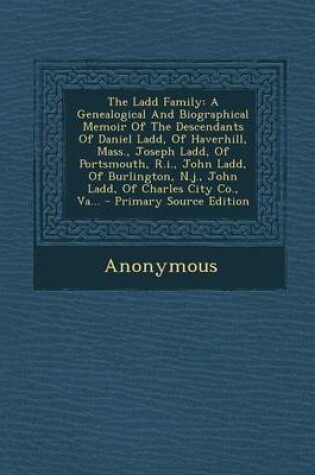 Cover of The Ladd Family