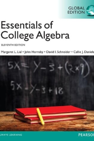 Cover of Essentials of College Algebra, Global Edition