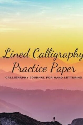 Cover of Lined Calligraphy Practice Paper