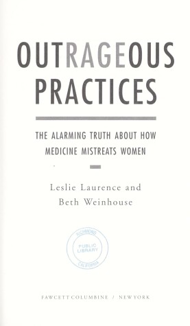 Book cover for Outrageous Practices