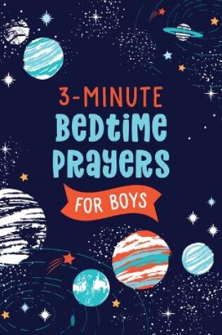 Cover of 3-Minute Bedtime Prayers for Boys