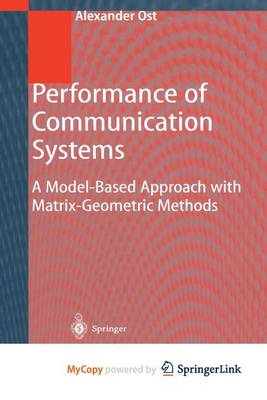 Book cover for Performance of Communication Systems