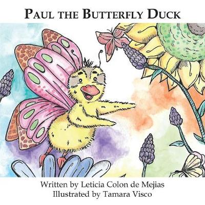 Book cover for Paul the Butterfly Duck