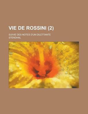 Book cover for Vie de Rossini (2)