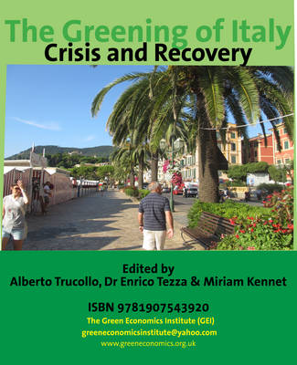 Book cover for The Greening of Italy: Crisis and Recovery