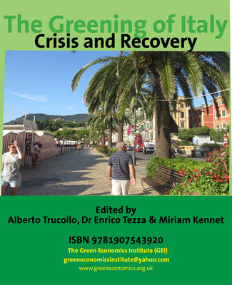 Cover of The Greening of Italy: Crisis and Recovery