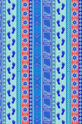 Book cover for Bullet Journal Notebook Tribal Pattern 6