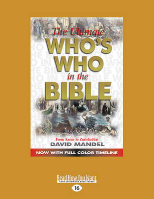 Book cover for The Ultimate Who's Who in the Bible