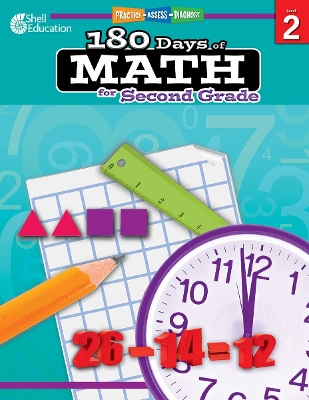 Cover of 180 Days of Math for Second Grade